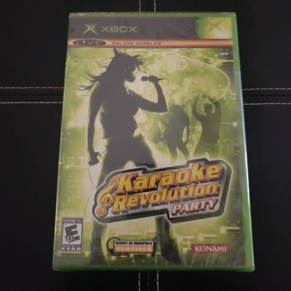 NEW Shrink-wrapped: XBOX KARAOKE REVOLUTION PARTY